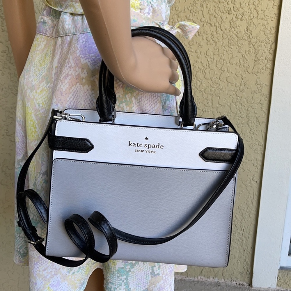 Kate Spade Staci Colorblock Medium Satchel - Picture 15 of 16